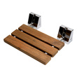 sit and shower Alfi Shower Seat Natural Wood Modern