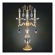 white and gold light shade Allegri Table Lamp Table Lamps Firenze Clear Traditional