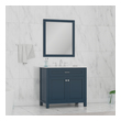 vanity cabinet set Alya Vanity with Top Blue