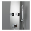 pvc bathroom cladding panels American Imaginations Shower Panel Shower Panels Chrome Modern