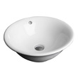 tap for bathroom American Imaginations Vessel Set Bathroom Vanity Sinks White Traditional