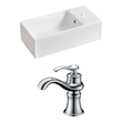 floating drawer vanity American Imaginations Vessel Set Bathroom Vanity Sinks White Modern