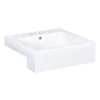 undermount basin vanity American Imaginations Vessel Set Bathroom Vanity Sinks White Modern