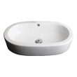 vase sink American Imaginations Vessel Set Bathroom Vanity Sinks White Traditional