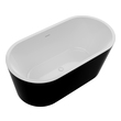 freestanding jetted tub for two Anzzi BATHROOM - Bathtubs - Freestanding Bathtubs - One Piece - Acrylic Black