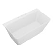Free Standing Bath Tubs Anzzi Vault Acrylic White White FT-AZ114-67 191042073999 BATHROOM - Bathtubs - Freestan Acrylic Faucet 