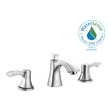  Anzzi BATHROOM - Faucets - Bathroom Sink Faucets - Wide Spread Bathroom Faucets Nickel