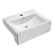 blue vanity sink unit Anzzi BATHROOM - Sinks - Vessel - Ceramic / Procelain White