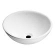 ceramic vanity sink Anzzi BATHROOM - Sinks - Vessel - Ceramic / Procelain White