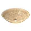 porcelain bowl sink Anzzi BATHROOM - Sinks - Vessel - Man Made Stone Tan