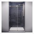 bathtub and shower side by side Anzzi SHOWER - Shower Doors - Sliding Nickel