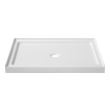 Shower Floor Anzzi Fissure Series Acrylic White White SB-AZ011WO 191042040342 SHOWER - Shower Bases - Single 