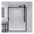 glass sliding door for tub Anzzi SHOWER - Shower Doors - Sliding Black