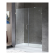 new shower glass Anzzi SHOWER - Shower Doors - Hinged Chrome