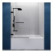 types of glass shower doors Anzzi SHOWER - Tubs Doors - Hinged Black