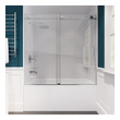  Anzzi SHOWER - Tubs Doors - Sliding Shower and Tub Doors-Shower Enclosures Chrome