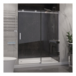 sliding door shower glass Anzzi SHOWER - Shower Doors - Sliding Chrome