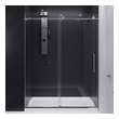 shower screen with gold frame Anzzi SHOWER - Shower Doors - Sliding Nickel
