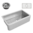 drop in single basin sink Anzzi KITCHEN - Kitchen Sinks - Farmhouse - Copper Nickel