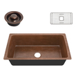 24 white kitchen sink Anzzi KITCHEN - Kitchen Sinks - Drop-in - Copper Copper