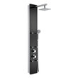 shower tower with jets Anzzi SHOWER - Shower Panels Black