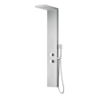 white shower panels Anzzi SHOWER - Shower Panels Steel