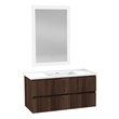 vanity cabinets with tops Anzzi BATHROOM - Vanities - Vanity Sets Brown
