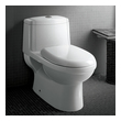 Toilets Ariel Platinum White TB222M 816606011414 toilet Complete Vanity Sets 