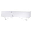 Bellini Modern Living TV Stands-Entertainment Centers, White,snow, 