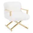 lounge chair circle Contemporary Design Furniture Accent Chairs White