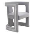 wing back lounge chair Contemporary Design Furniture Accent Chairs Grey