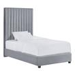 twin size bed for adults Contemporary Design Furniture Beds Grey