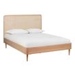 white king size platform bed Contemporary Design Furniture Beds Natural Ash