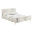 twin to king bed Contemporary Design Furniture Beds Cream