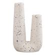 cylinder crystal vase Contemporary Design Furniture Vases White Terrazzo