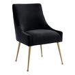 contemporary leather chair Contemporary Design Furniture Dining Chairs Chairs Black