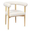 dining room set with bench and chairs Contemporary Design Furniture Dining Chairs Cream