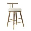 high wood stool Contemporary Design Furniture Stools Cream