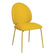 blue and white accent chair Contemporary Design Furniture Dining Chairs Yellow