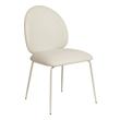 armchair slip cover Contemporary Design Furniture Dining Chairs Cream
