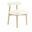 low living room chairs Contemporary Design Furniture Dining Chairs Cream