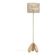 3 light standing lamp Contemporary Design Furniture Floor Lamps Antique Gold,Natural
