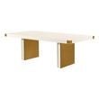 small round pedestal table Contemporary Design Furniture Dining Tables Cream,Gold