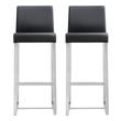 outdoor counter height barstools Contemporary Design Furniture Stools Black