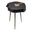 metal tray side table Contemporary Design Furniture Side Tables Black