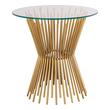 very narrow side table Contemporary Design Furniture Side Tables Gold