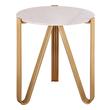 tall night stand Contemporary Design Furniture Side Tables Gold,White