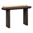 Desks Contemporary Design Furniture Braden-Desk/table Acacia MDF Veneer Metal Oak Brown CDF-OC44055 793611830851 Desks MDF Metal Aluminum Stainless S 