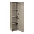 countertop tower cabinet Cutler Kitchen and Bath Grey, 