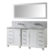 small vanity dresser with mirror Direct Vanity White